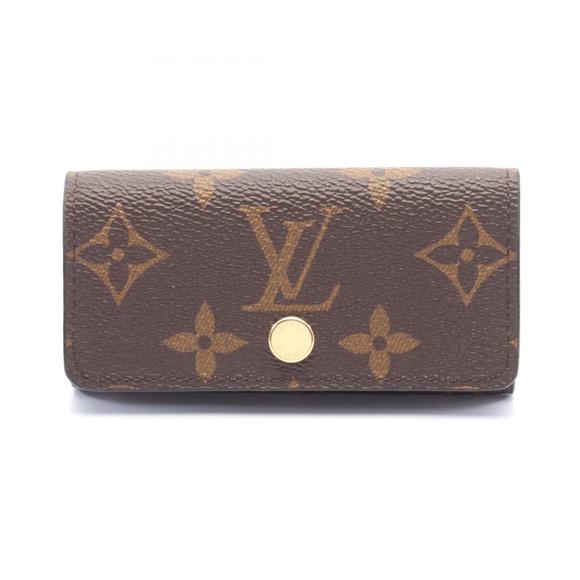 Louis Vuitton Case Canvas Multicle Monogram Key Brown - Picture 1 of 6